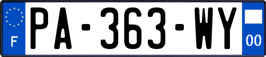 PA-363-WY