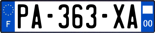 PA-363-XA