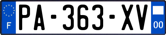 PA-363-XV