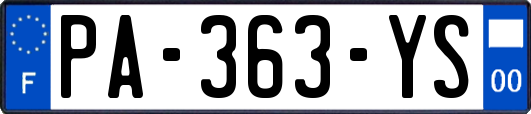 PA-363-YS
