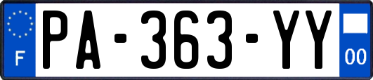 PA-363-YY