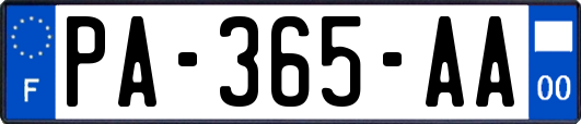 PA-365-AA