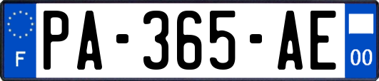 PA-365-AE
