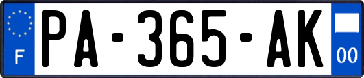 PA-365-AK