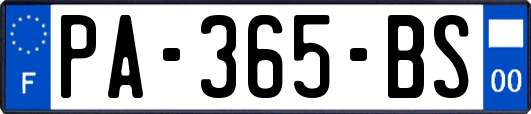 PA-365-BS