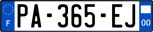 PA-365-EJ