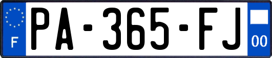 PA-365-FJ