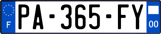 PA-365-FY