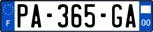 PA-365-GA