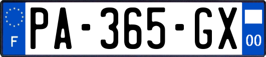 PA-365-GX