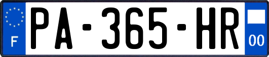 PA-365-HR