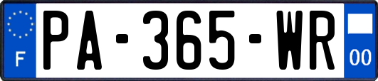 PA-365-WR
