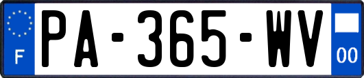 PA-365-WV