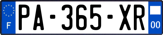 PA-365-XR