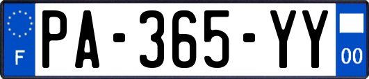 PA-365-YY