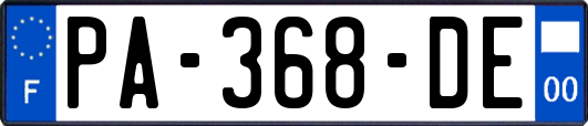 PA-368-DE