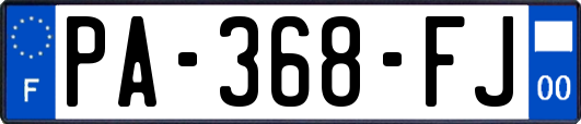 PA-368-FJ