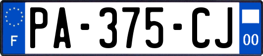 PA-375-CJ