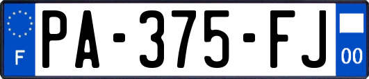PA-375-FJ