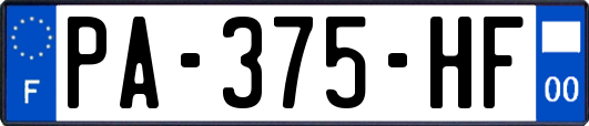 PA-375-HF