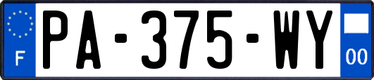 PA-375-WY