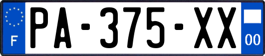 PA-375-XX