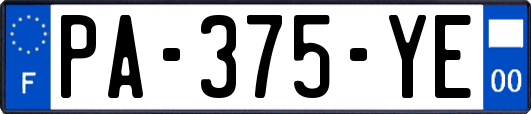 PA-375-YE