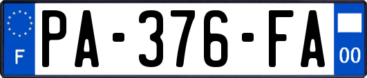 PA-376-FA