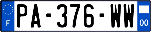 PA-376-WW