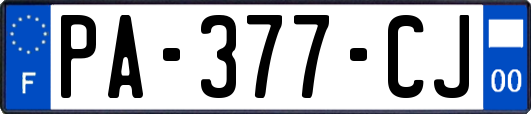 PA-377-CJ
