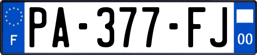 PA-377-FJ