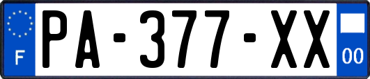 PA-377-XX