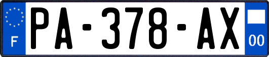 PA-378-AX