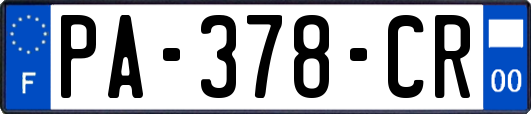 PA-378-CR