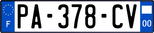 PA-378-CV