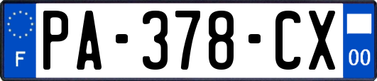 PA-378-CX