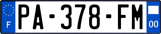 PA-378-FM