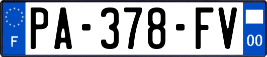 PA-378-FV