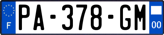 PA-378-GM