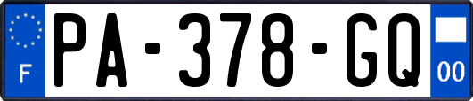 PA-378-GQ