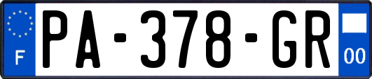 PA-378-GR