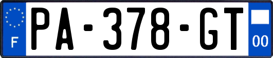 PA-378-GT