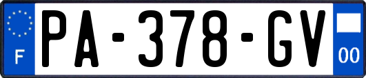 PA-378-GV
