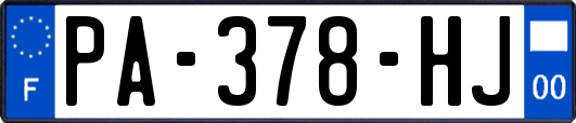 PA-378-HJ