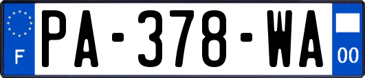 PA-378-WA