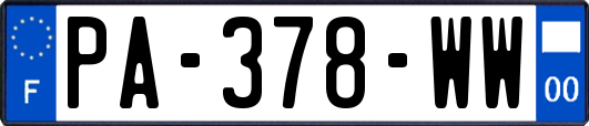 PA-378-WW