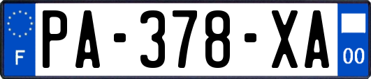 PA-378-XA