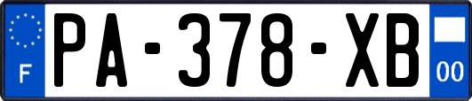 PA-378-XB
