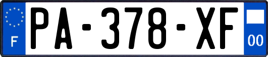 PA-378-XF