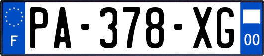 PA-378-XG